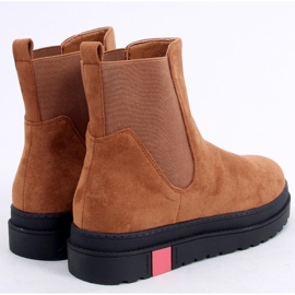 Chelsea csizma magas talpú tevén NS139P Camel barna 2 Chelsea csizma magas talpú tevén NS139P Camel barna 2