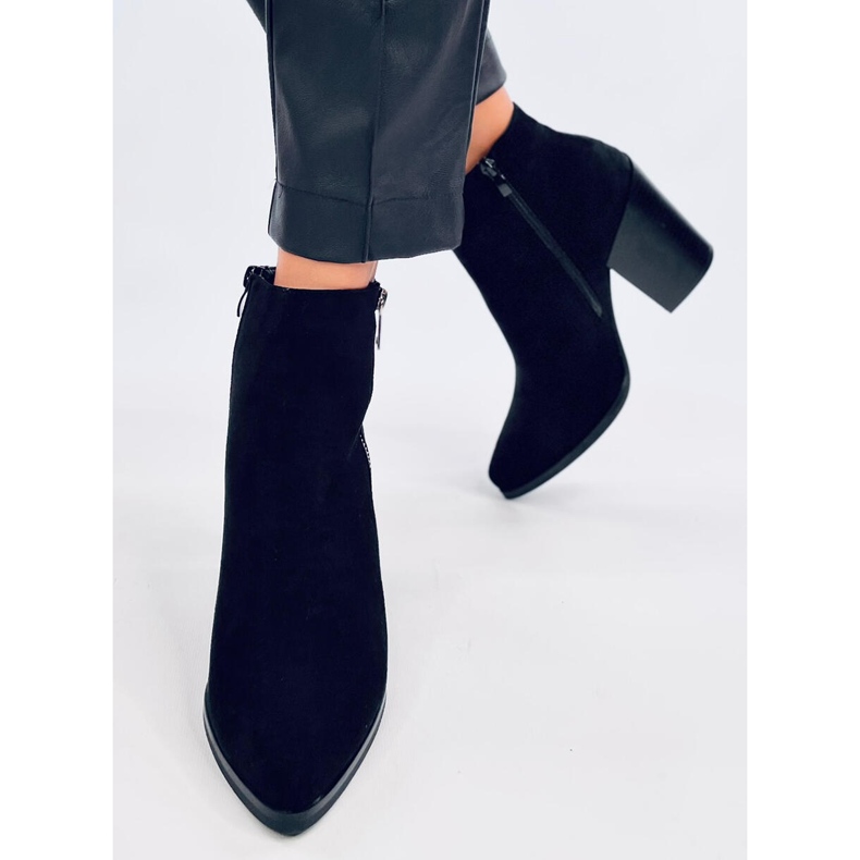 Tégla csizma széles sarokkal TX-1873 Orange piros 1