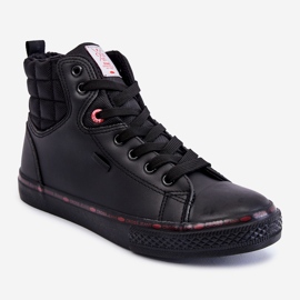 Női High Sneakers Cross Jeans KK2R4058C Fekete 1