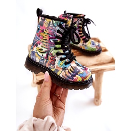 Gyermek meleg csizma, tarka sokszínű sokszínű 4