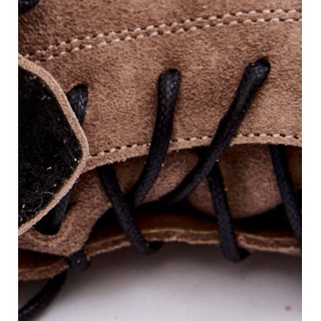 Lemar Női velúr szigetelt csizma világosbarna bézs 4