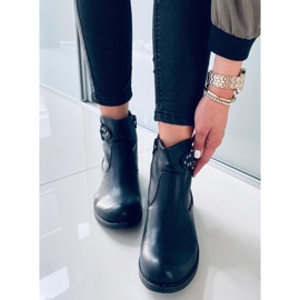 BM Dustin Black női csizma fekete 1