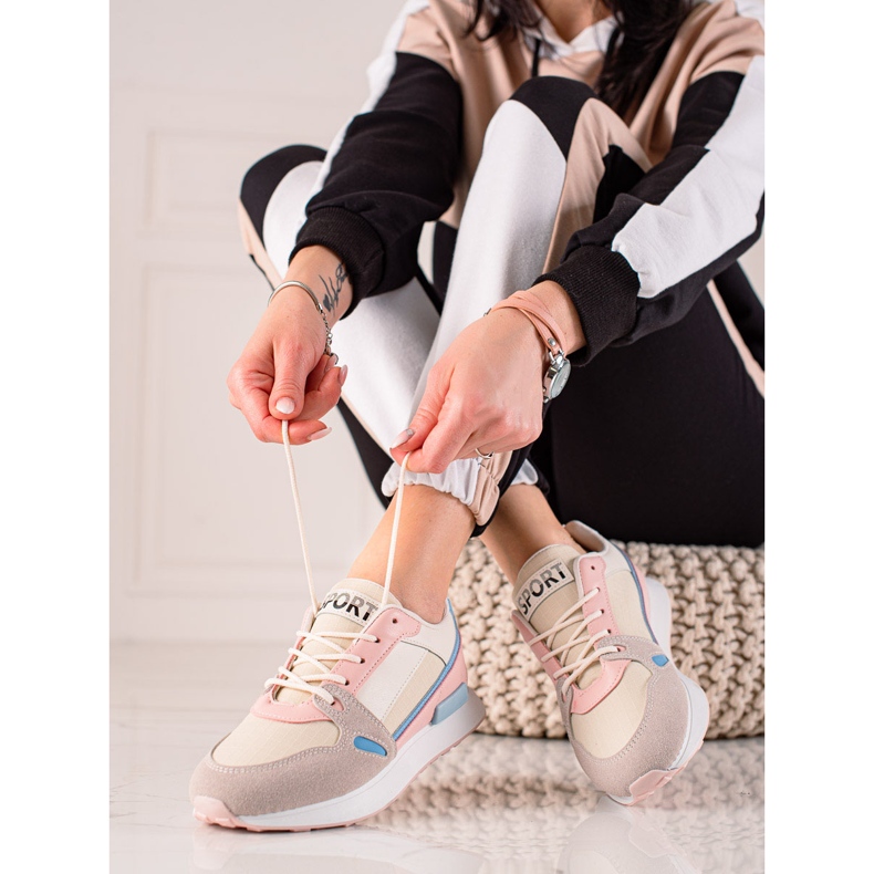 TRENDI Színes sportcipők sokszínű 1