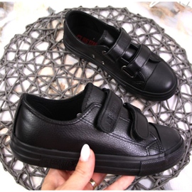 Tépőzáras tornacipő Big Star Jr KK374054 fekete 1