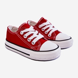 Gyermek Red Filemon Classic cipők piros 2