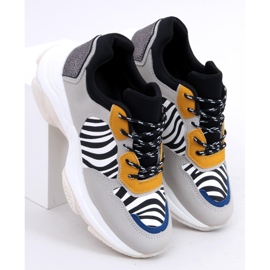 Többszínű sportcipő YY-01 Zebrapattern sokszínű 1