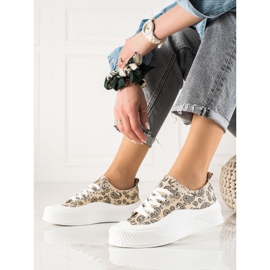 Seastar Divattervező tornacipők bézs fekete 1 Seastar Divattervező tornacipők bézs fekete 1