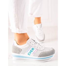 Filippo Ever Bőr Sportcipő fehér 1