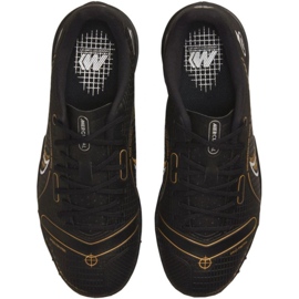 Nike Mercurial Vapor 14 Academy Tf Jr DJ2863 007 futballcipő fekete fekete 1 Nike Mercurial Vapor 14 Academy Tf Jr DJ2863 007 futballcipő fekete fekete 1