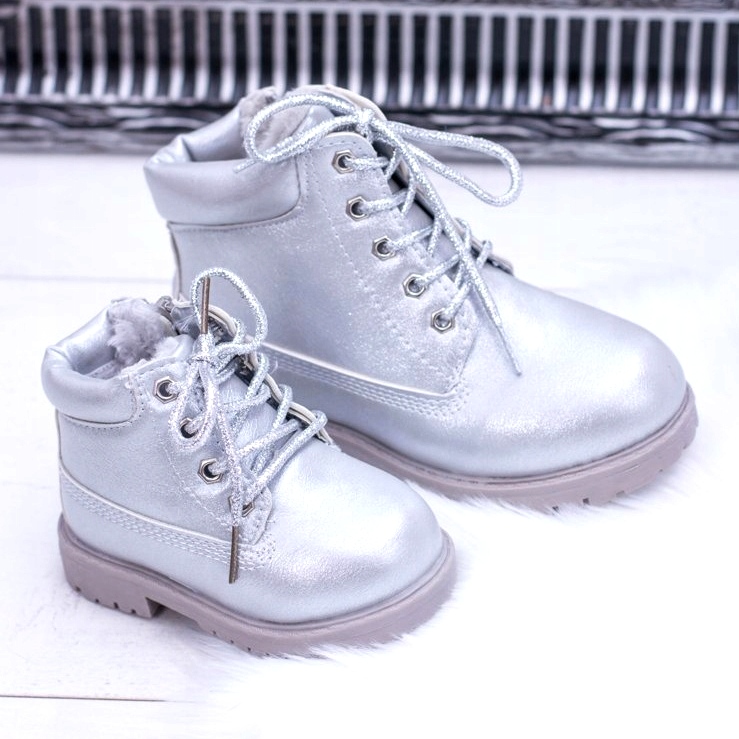 PA1 Gyermek ezüst szigetelésű csapdák Dexter csizma 2