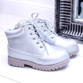 PA1 Gyermek ezüst szigetelésű csapdák Dexter csizma 3