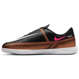 Nike Phantom GT2 Club Qatar Ic Jr DR6060 810 futballcipő barna fekete bézs és barna 1