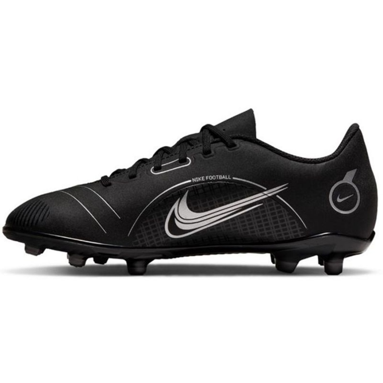Nike Mercurial Vapor 14 Club FG/MG Jr DJ2895 007 futballcipő fekete fekete 1