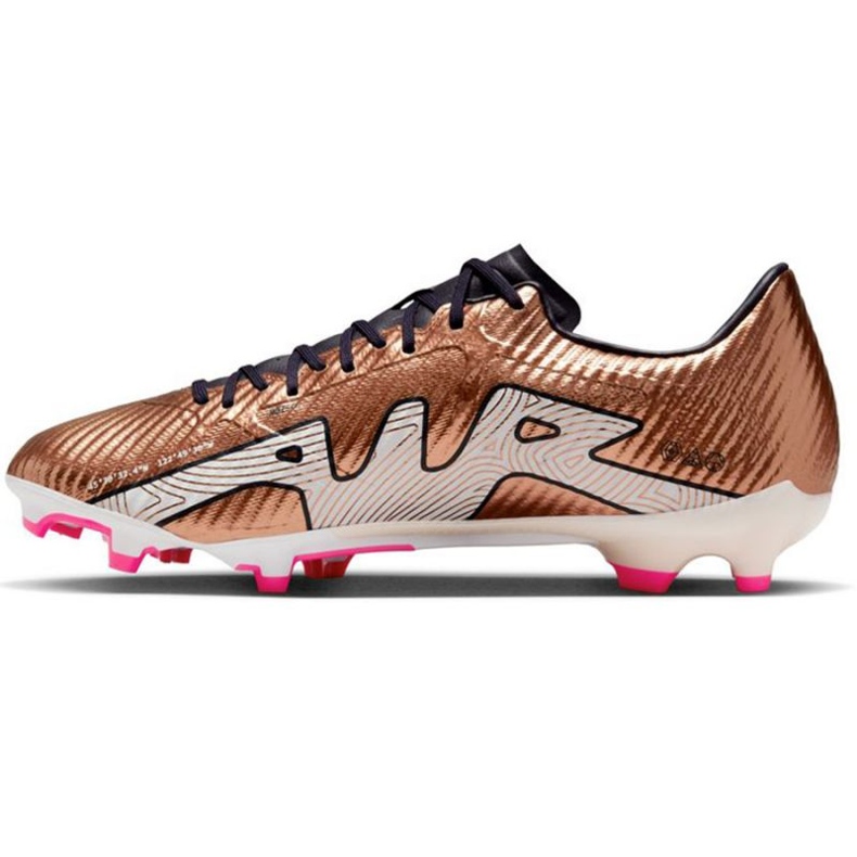 Futballcipők Nike Zoom Mercurial Vapor 15 Academy Qatar FG/MG M DR5941 810 barna bézs és barna 1