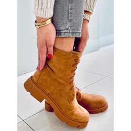 PA1 Zoe Camel fűzős munkások bézs 2