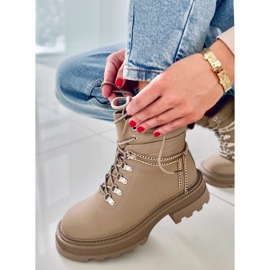 PA1 Hudson Apricot Trapper csizma bézs 2