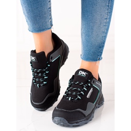 DK Fekete túracipő szürke 1