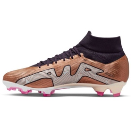 Nike Zoom Mercurial Superfly 9 Pro Qatar Fg M DR5939 810 futballcipő barna aranysárga 1