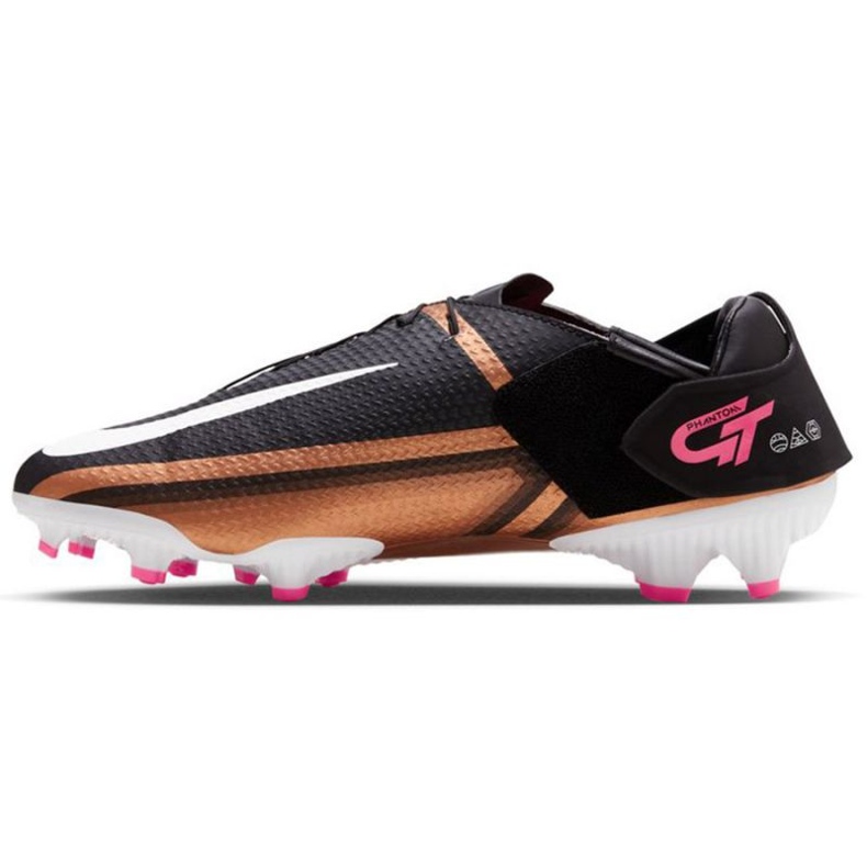Futballcipő Nike Phantom GT2 Academy Qatar FlyEase Fit FG/MG M DR5962 810 barna fekete bézs és barna 1