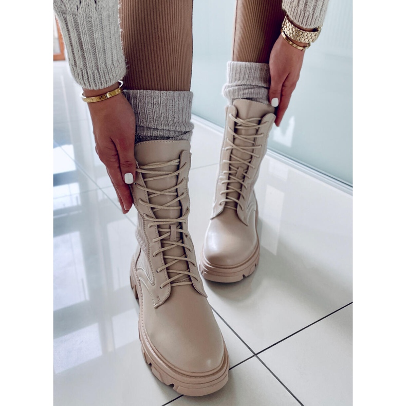 BM Dolgozók rugalmas Calling Beige felsőrésszel bézs 1