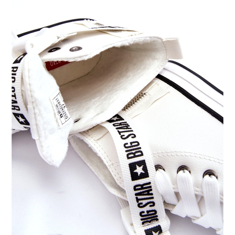 Magasszigetelésű cipők Big Star GG274027 Fehér 1