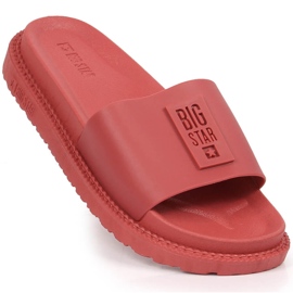 Női emelvénypapucs piros Big Star LL274430 1