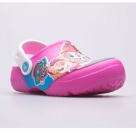 Slides Crocs Fun Lab Paw Patrol Clog Jr 206276-6QQ rózsaszín sokszínű 1