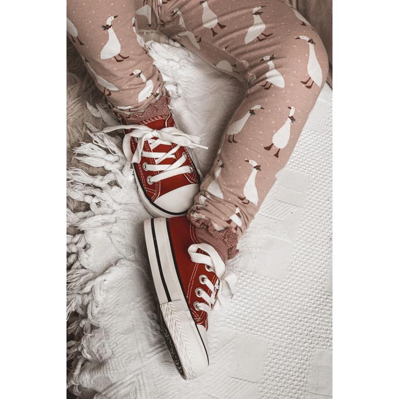 Gyermek Red Filemon Classic cipők piros 1