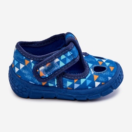 BEFADO S.A. Cipők Papucsok Befado Triangles 533P023 Kék 2