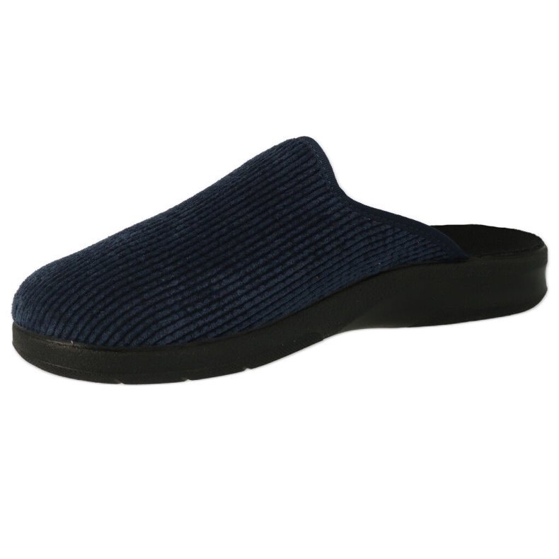 Befado férfi papucs PU 548M029 NAVY BLUE CORDUROY kék 1