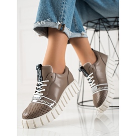 ARTIKER Barna divatos bőrcipő 2