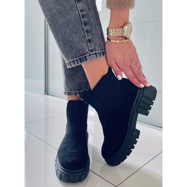 PA1 Leigh Black női jodhpur csizma fekete 1