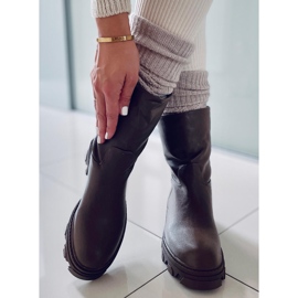 PA1 Egyenes Bunton Army Green felsőrésszel rendelkező csizma barna khaki 2