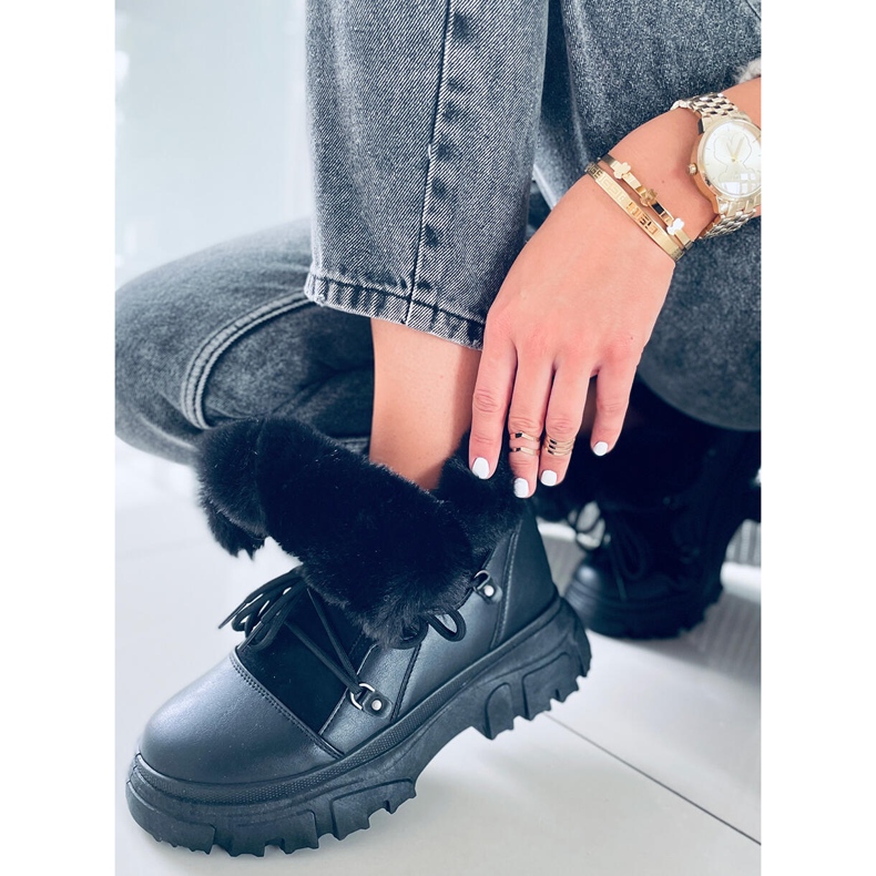 PA1 Jarl Black női hócsizma fekete 1