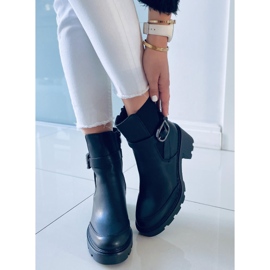 PA1 Carter fekete széles sarkú csizma 1