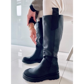 PA1 Gibbs Black női lovaglócsizma fekete 2