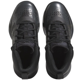 Kosárlabda cipő adidas Cross Em Up 5 K Wide Jr GX4694 fekete fekete 5