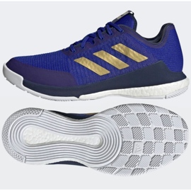 Röplabda cipő adidas CrazyFlight Mid M HQ3488 kék kék 1