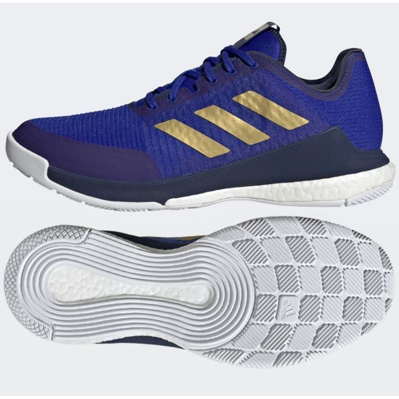 Röplabda cipő adidas CrazyFlight Mid M HQ3488 kék kék 1