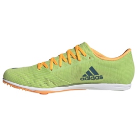 Spike cipő adidas Distancestar M GY0947 narancssárga zöld 1
