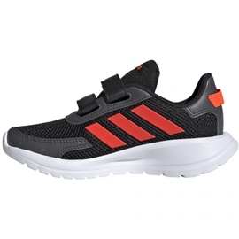 Adidas Tensaur Run C Jr EG4143 cipő fekete piros 1