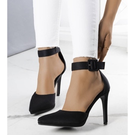 PA1 Fekete elegáns Gerardo magassarkú 1