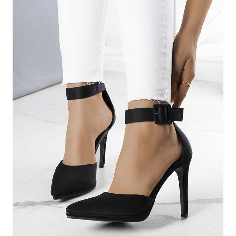 PA1 Fekete elegáns Gerardo magassarkú 1