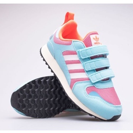 Adidas Zx 700 Hd Cf C Jr FY2654 cipő kék rózsaszín 1