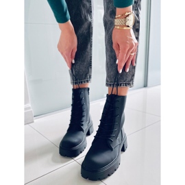 PA1 Tamar Fekete fűzős csizma 1