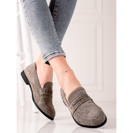 Elegáns La.Fi cipő ezüst szürke 1