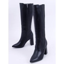 BM Klasszikus magassarkú Patrice Black fekete 1