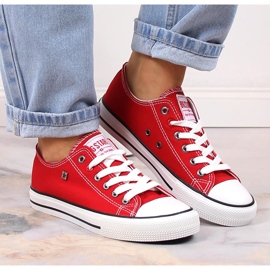 Piros fél tornacipő Big Star T274020 1 Piros fél tornacipő Big Star T274020 1