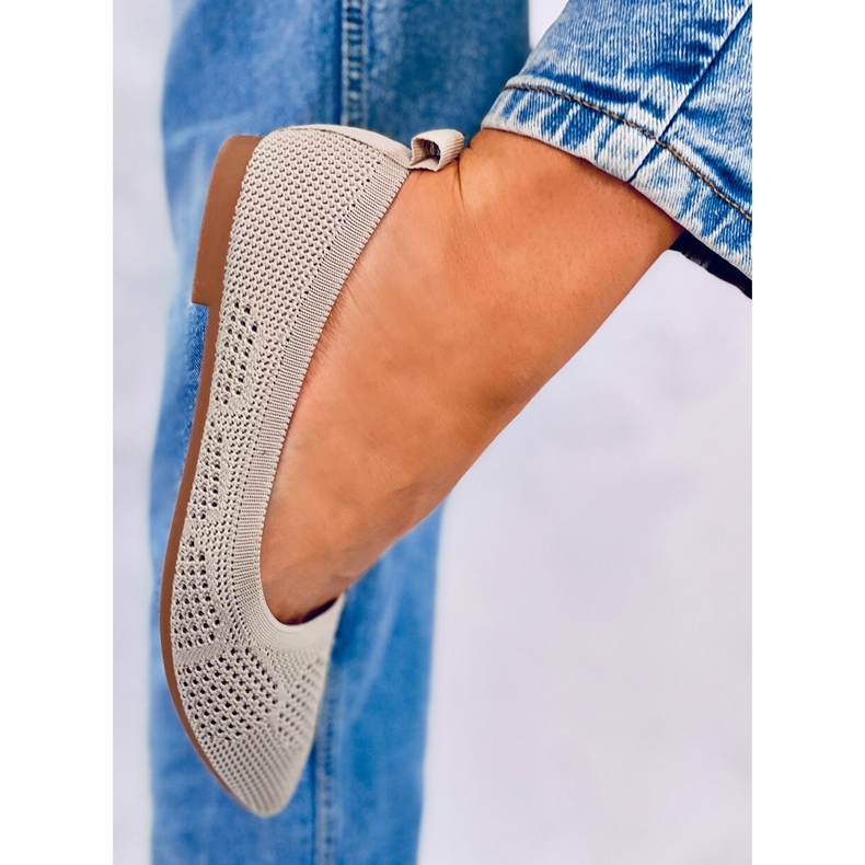 BM Áttört balerinák Forlani Beige bézs 2