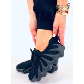 BM Eaton Black zoknis edzőcipők fekete 1